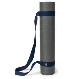 Yoga Studio Yoga Mat Carry Strap - 4 x 137 cm, Multipurpose Mat Strap with Adjustable Loops, Strap and Straps Combined (the yoga mat in the picture is for illustration only.), navy