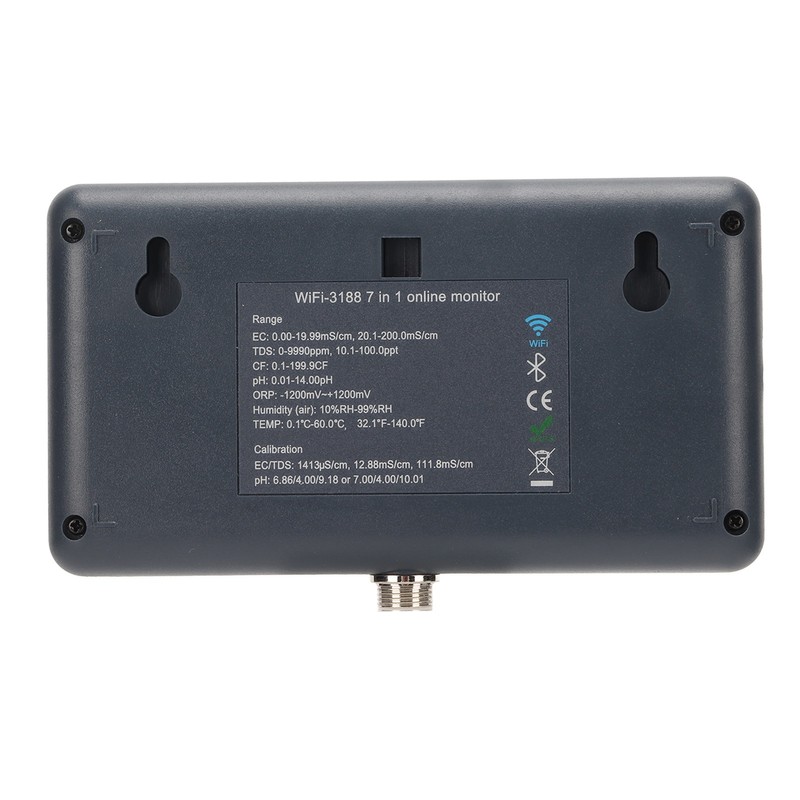 7 in 1 Water Quality Monitor Wifi for Tuya PH