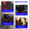 Dickno 2 PCS M6 x 1.0 Motorcycle Reflectors, Plastic Screw