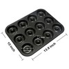 Webake Donut Pan Non-stick Mini Donut Tray Heavy Gauge 2.8