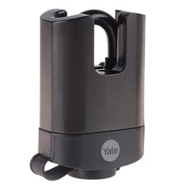 Weatherproof padlock with protected bow 53 mm Yale