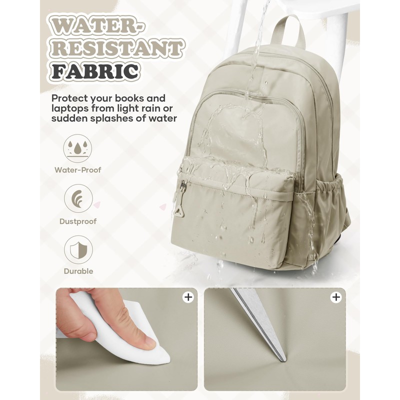 VGCUB School Backpack Teenager Girls Waterproof Lightweight School Bag Leisure