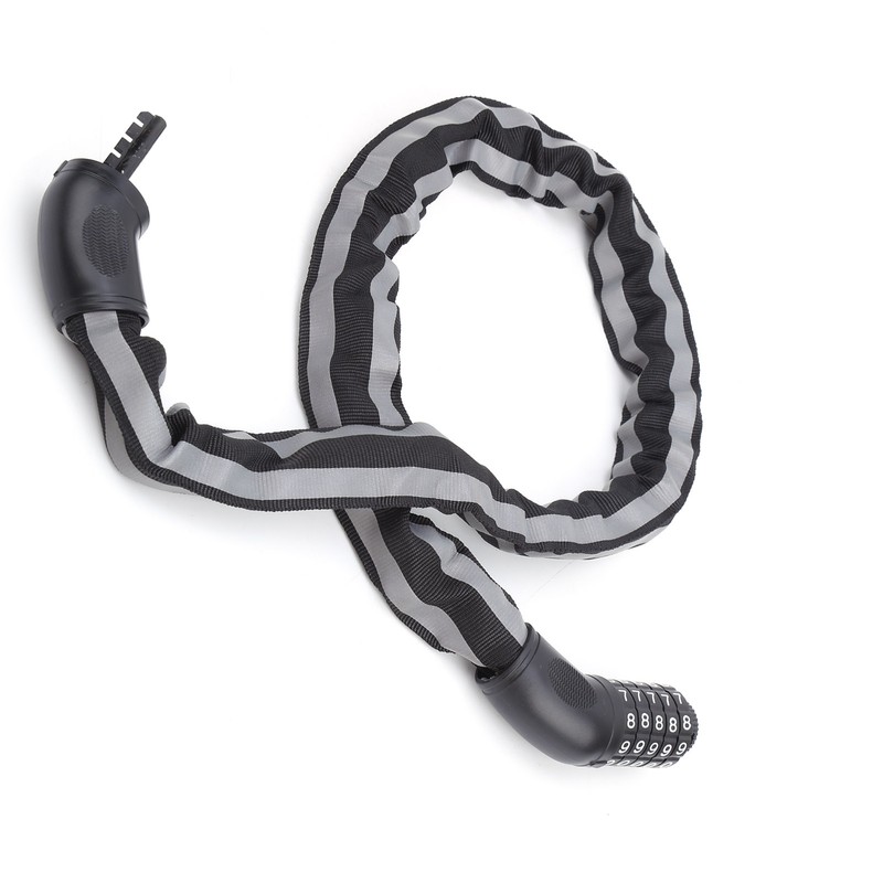 Bike Antitheft Coded Lock Bicycle Cable Lock Keyless Five Password