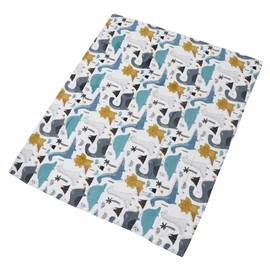 KOMBIUDA 1pc Bath Towel Blanket Fiber Soft Swaddle Cloth for Newborns Gentle Skin for All-Year Use