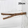 1pcs 15/20/30cm Birds Accessories Bird Cage Sticks Wooden Stuff Stand
