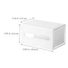 CAXUSD 2pcs Wall-Mounted Drawer Organizers for Pads and Items Easy