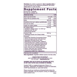 Twinlab ResVitále Beauty 3 Skin Care Supplement, Collagen, Keratin & Elastin 90 Capsules