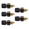 5Pcs Brass Binding Post Nickel Plated Inverter Terminal for Electronic