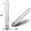 DC 12V Low Voltage E26 Medium Base T30 Glass Tube