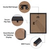HORLIMER 8x10 Picture Frame Set of 15, Black Picture Frames