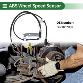 Motoforti ABS Wheel Speed Sensor ABS Sensor Anti-lock Braking System Sensor for Suzuki Grand Vitara 2000-2006 No.5621052D00 Front Right