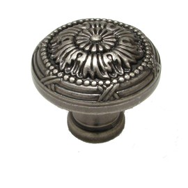 Richelieu Hardware BP82465142 Classic Metal Knob, 1.25", Pewter