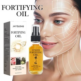JAYSUING Organic Face Serum with Castor, Black Seed, Rosehip, and Lalena Oils | Collagen Boosting & Anti-Aging Formula - Specification: 1PC