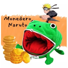 Veraly Monedero De Ranita Verde De Peluche! Uzumaki Naruto!! Full