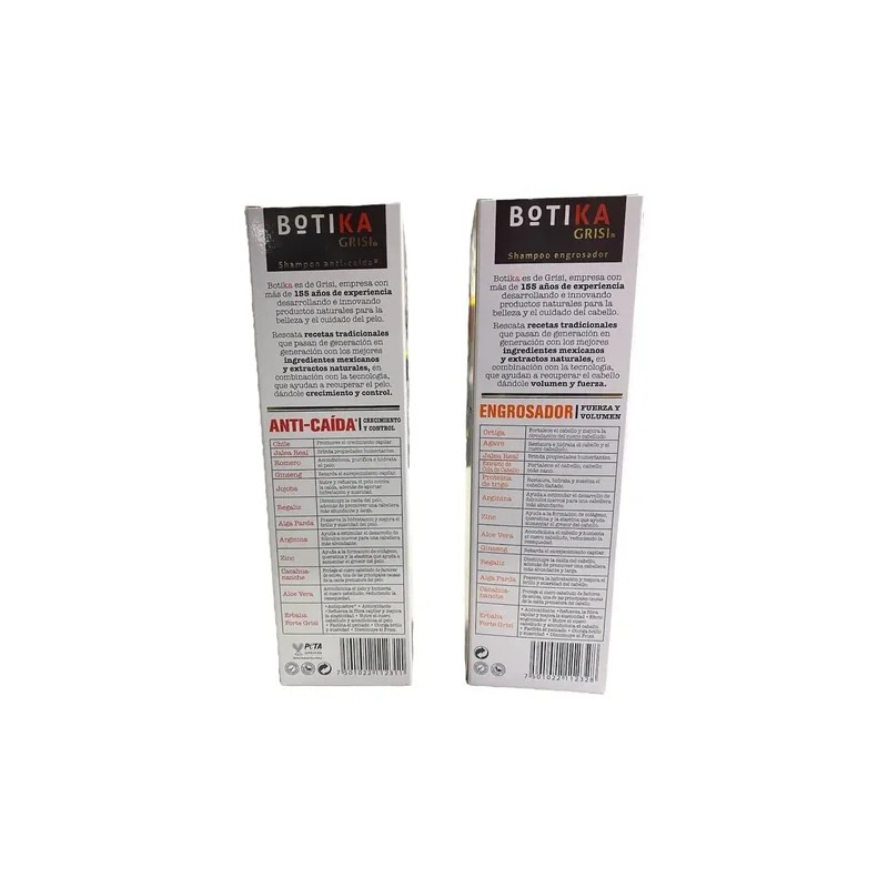 Duo Pack Botika Engrosador & Anti Caída 480ml Cu