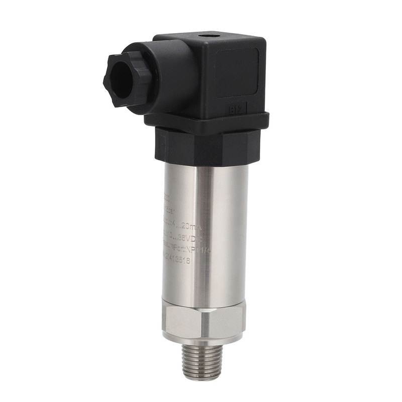 Pressure Transmitter Transducer Sensor 4‑20MA Output NPT1/4 for Air Water