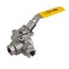 3/4" 316 Stainless Steel 1000 PSI Reduced T Port Inline
