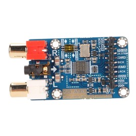 I2S ADC Audio Card Module, 24bit 192k 96k Master Mode Development Board, Lossless Digital Audio I2S ADC Decoder, 3.5mm or Input