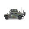 Solido -M1115 Humvee No Miniature Car Collection, 4800104, Green Camo,