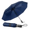 TechRise Umbrella Pocket Umbrella Storm Resistant Large -10 Ribs Windproof