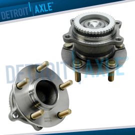 Detroit Axle FWD Rear Wheel Bearing and Hub Assembly for 2004 - 2011 Mitsubishi Endeavor 3.8L