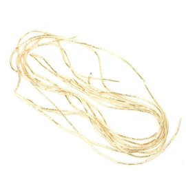 French Bullion Wire Embroidery,French Wire for Jewellery Making,Floss,Embroidery Thread Copper Wire Sewing Stitching Gloss 1.5mm Dia. Manual DIY StringSand Silver (Gold)
