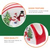 DOITOOL Christmas Napkin Holder Ceramic Christmas Tissue Dispenser Holiday Napkin