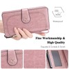 FANDARE Retro Wallet Waterproof Long Wallet Men Women Wallet Leather