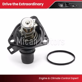 Micah Motors Coolant Thermostat Assembly for 03-15 Honda Accord Crosstour Acura TSX 2.4L