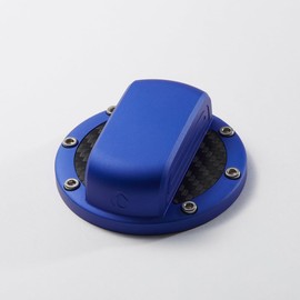 Deff Daef Honda Aluminum Chunks Refueling Cap Cover Blue