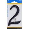 Hillman 839754 Black House Number 2, 4-Inch Nail Plastic