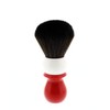 WCS Two-Tone Tall Synthetic Shaving Brush, Red & White