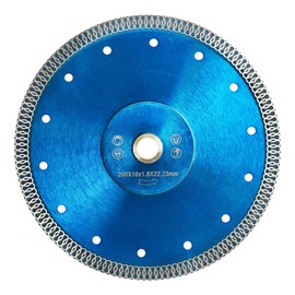 8" Super Thin Diamond Porcelain Tile Blade Diamond Blade Wet or Dry Cutting Granite Marble Ceramic Tile