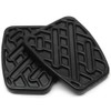 ROBUST 2 Pcs Clutch Brake Pedal Pad Rubbers for Nissan