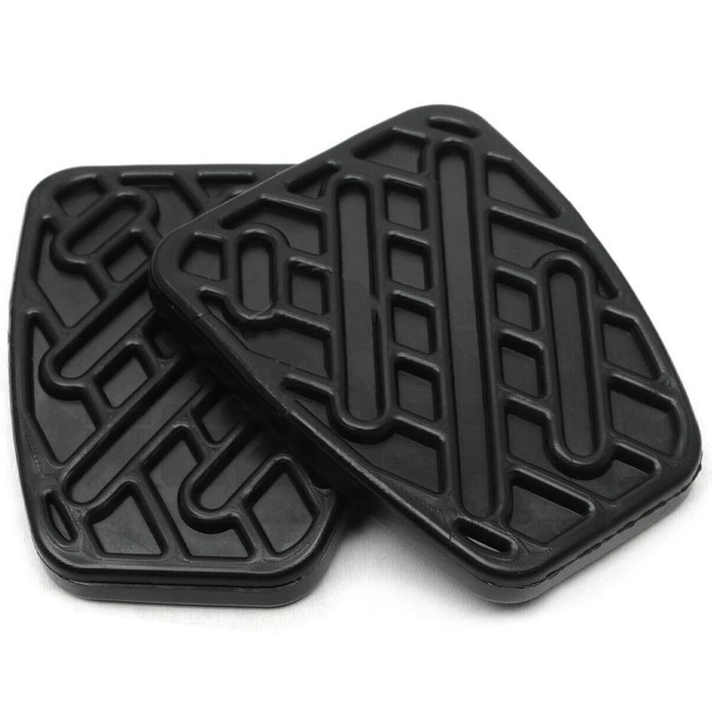 ROBUST 2 Pcs Clutch Brake Pedal Pad Rubbers for Nissan