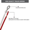MECMO 4-Pin Trailer Wiring Harness 56327 for 2015-2024 Ford Transit