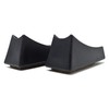 Design61 Set of 2 Felt Gliders Shell Gliders Sliding Blades