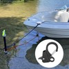 Boat Anchor Hook Sliding Knotless System Quick Release Tie Down
