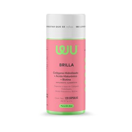Nutrition Brilla Colágeno Hidrolizado Puro Biotina Ácido Hialurónico Péptidos Vitaminas Mujer Vitamina Zinc Suplemento Cuidado Cabello Piel Uñas 120