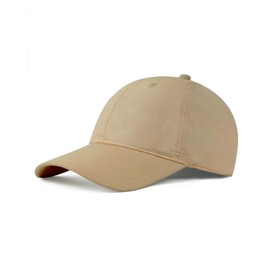 Zylioo M-L Linen Baseball Caps Men's Women，Summer Sun Protection Running Soprt Cap,Breathable Tennis Hat Khaki