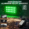 4Pods Aluminum RGBW LED Rock Lights Kit for ATV UTV