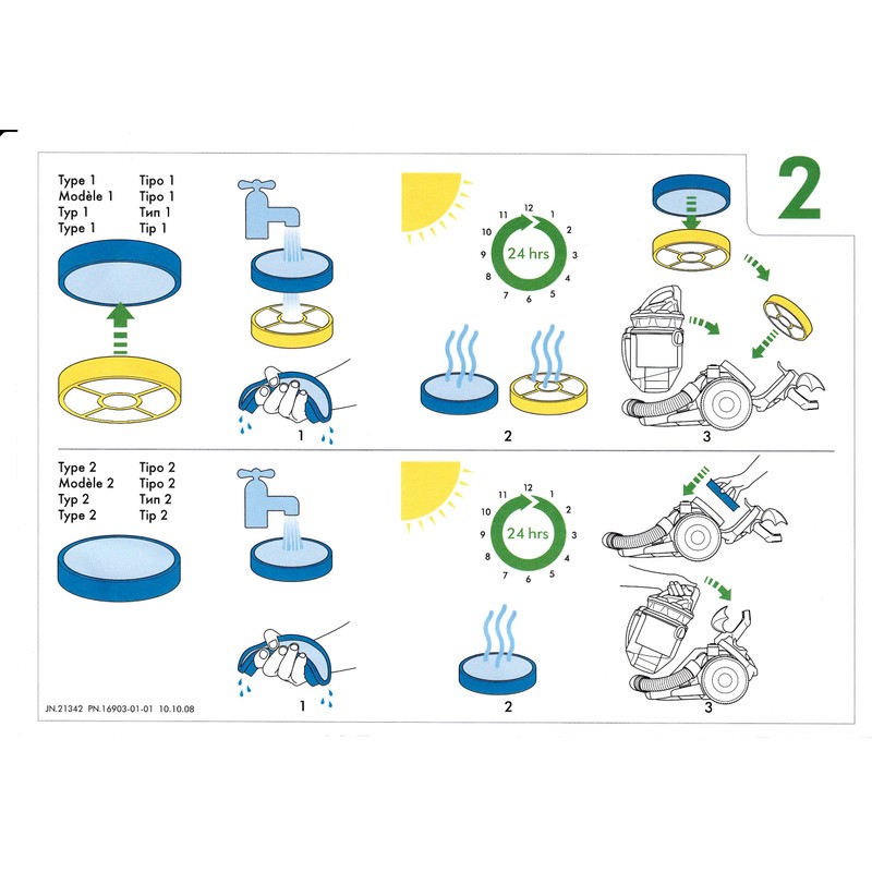 dyson dc19 filter kit