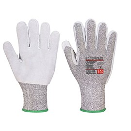 Portwest A674 Cut Resistant F13 Leather Safety Glove Black, XX-Large
