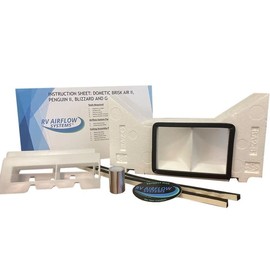 RV Airflow Systems for GE Roof Top Mounted Air Conditioner: Increase the volume of air from your AC into your hot RV, making you colder faster– Vent Filter Accessory Replacement Unit