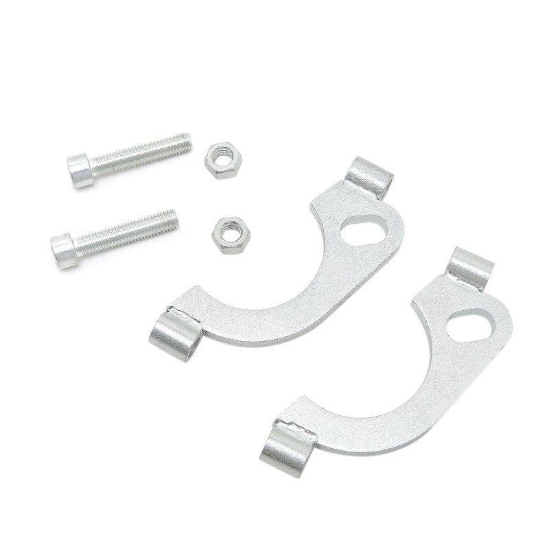 2.5" inch Exhaust Flange Flat Oval Split Repair Replacement 2