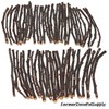 FarmerDavePetSupply 60 PEAR Skinny CHEW Twigs for Small Animals