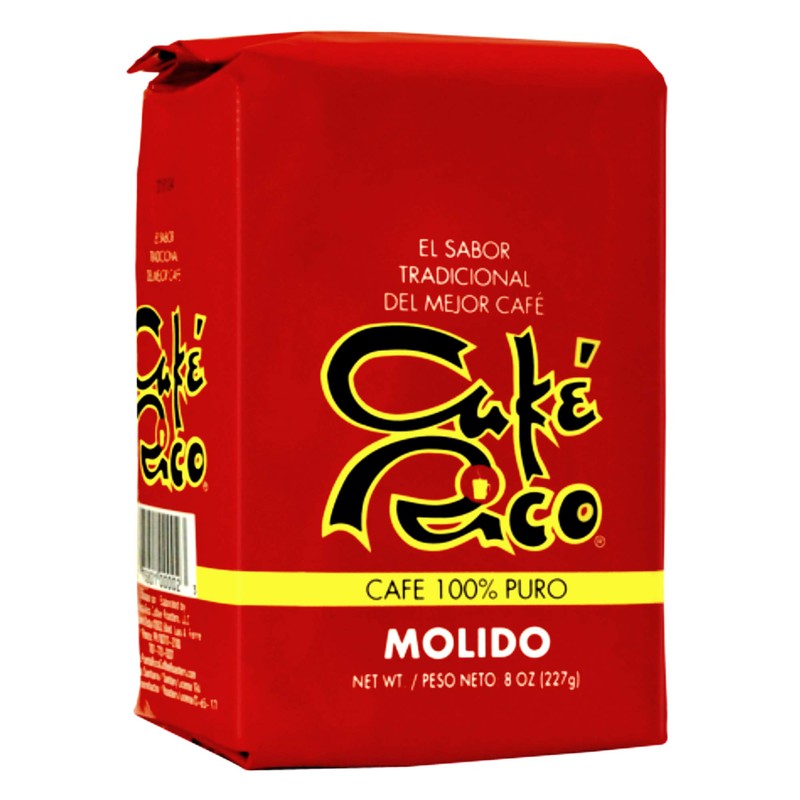 Cafe Rico Ground Regular Puerto Rican Coffee, 8 Ounce Bag