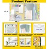 1 Inch 3 Ring Binder Organizer, Three Ring Binder with