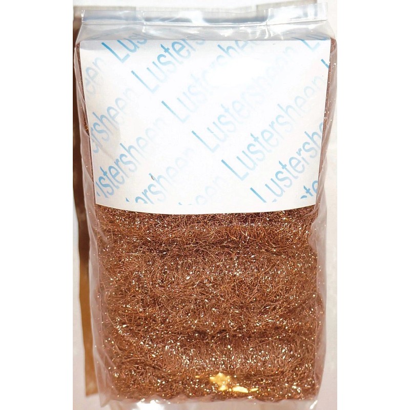 Lustersheen 8 Pad Pack Bronze Wool Grade Coarse