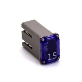 Flosser 608715 15 Amp MCASE+ Type Slotted Cartridge Fuse – Made in Japan (1)